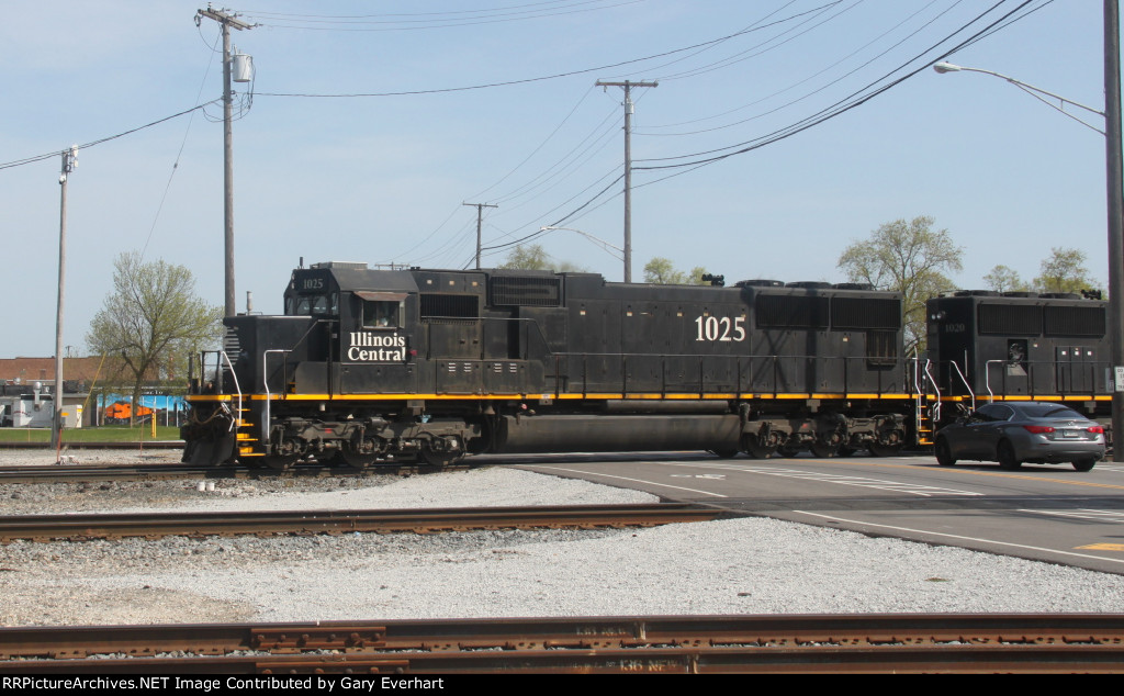 IC SD70 #1025 - Illinois Central
